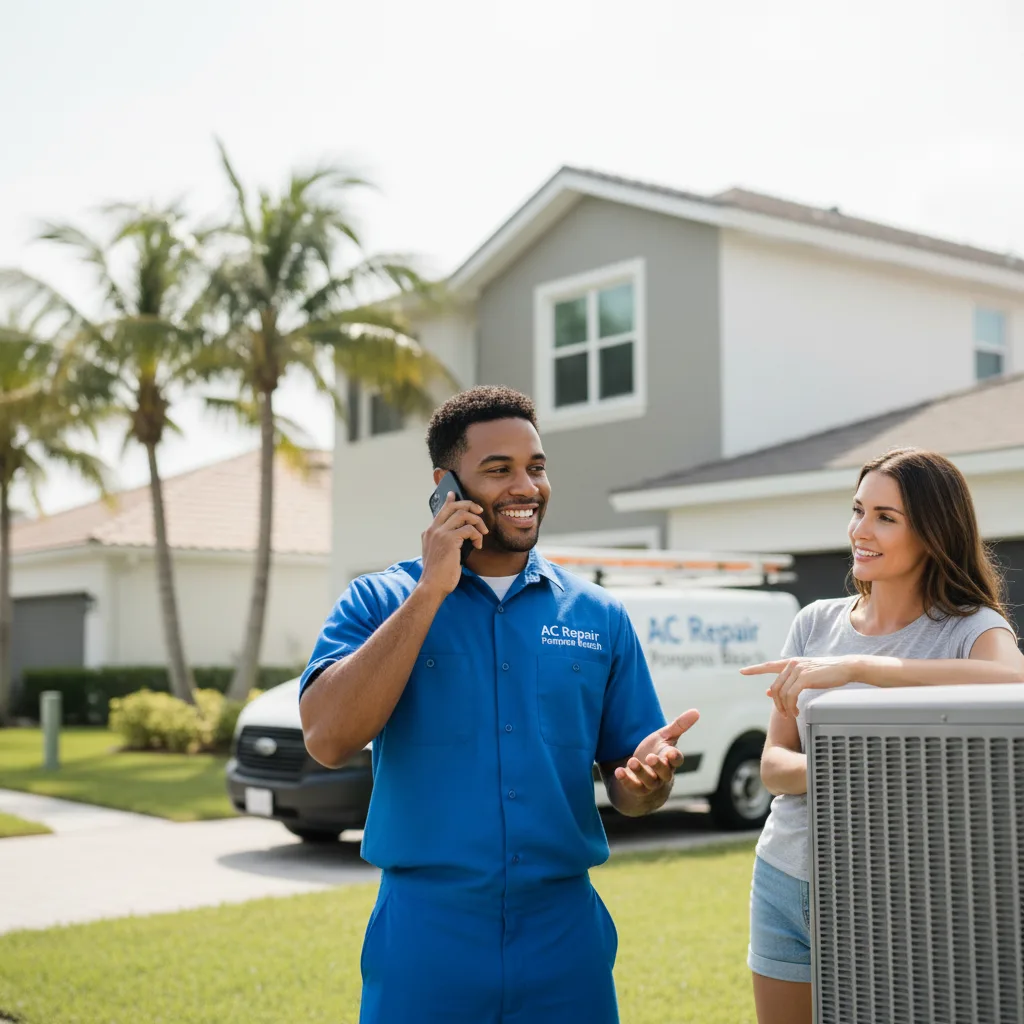 AC Repair Pompano Beach customer support in Bolton